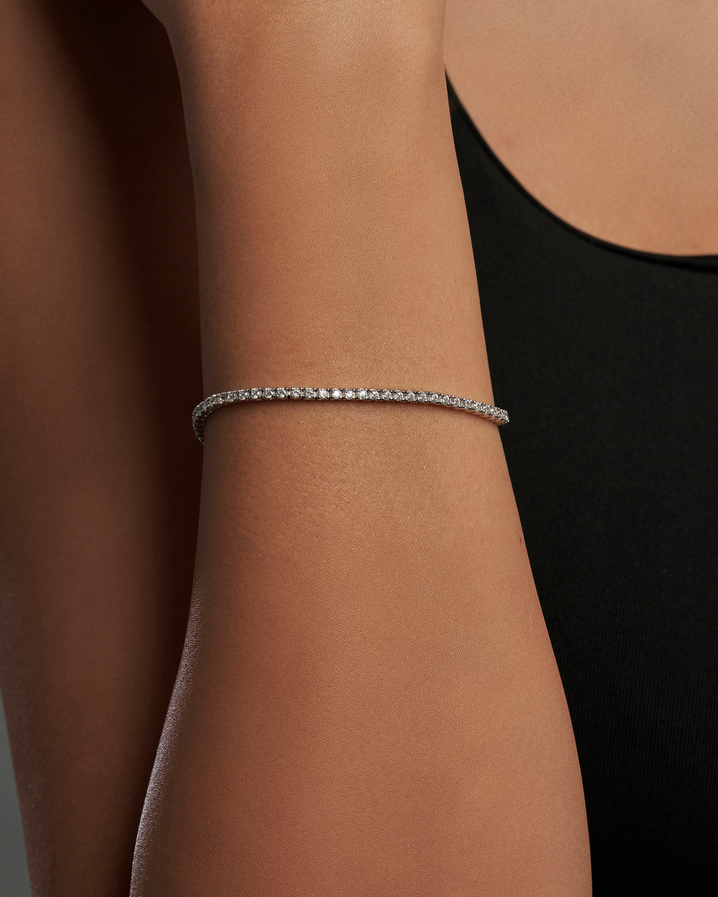 Tennis necklace & bracelet 09