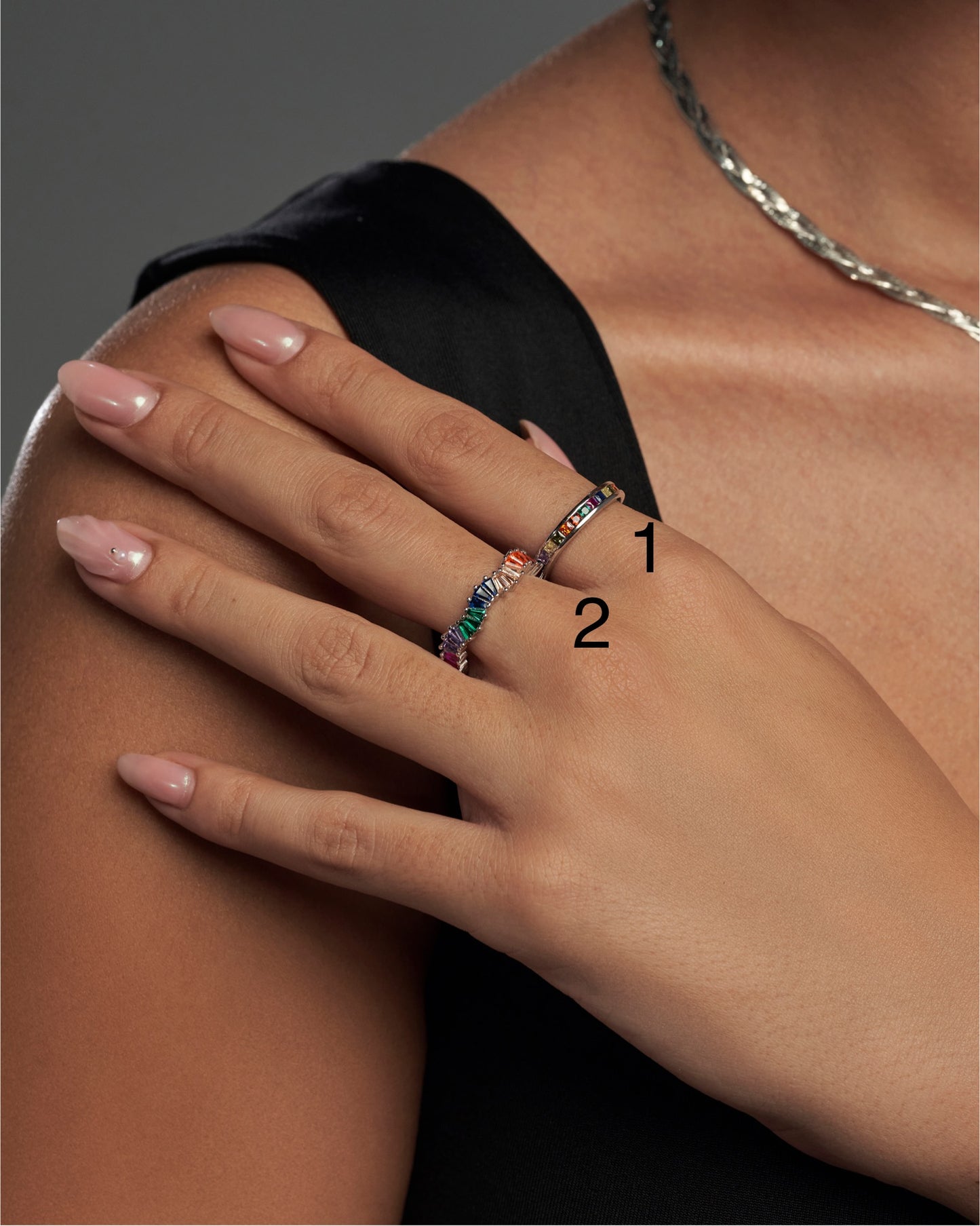 Rainbow rings