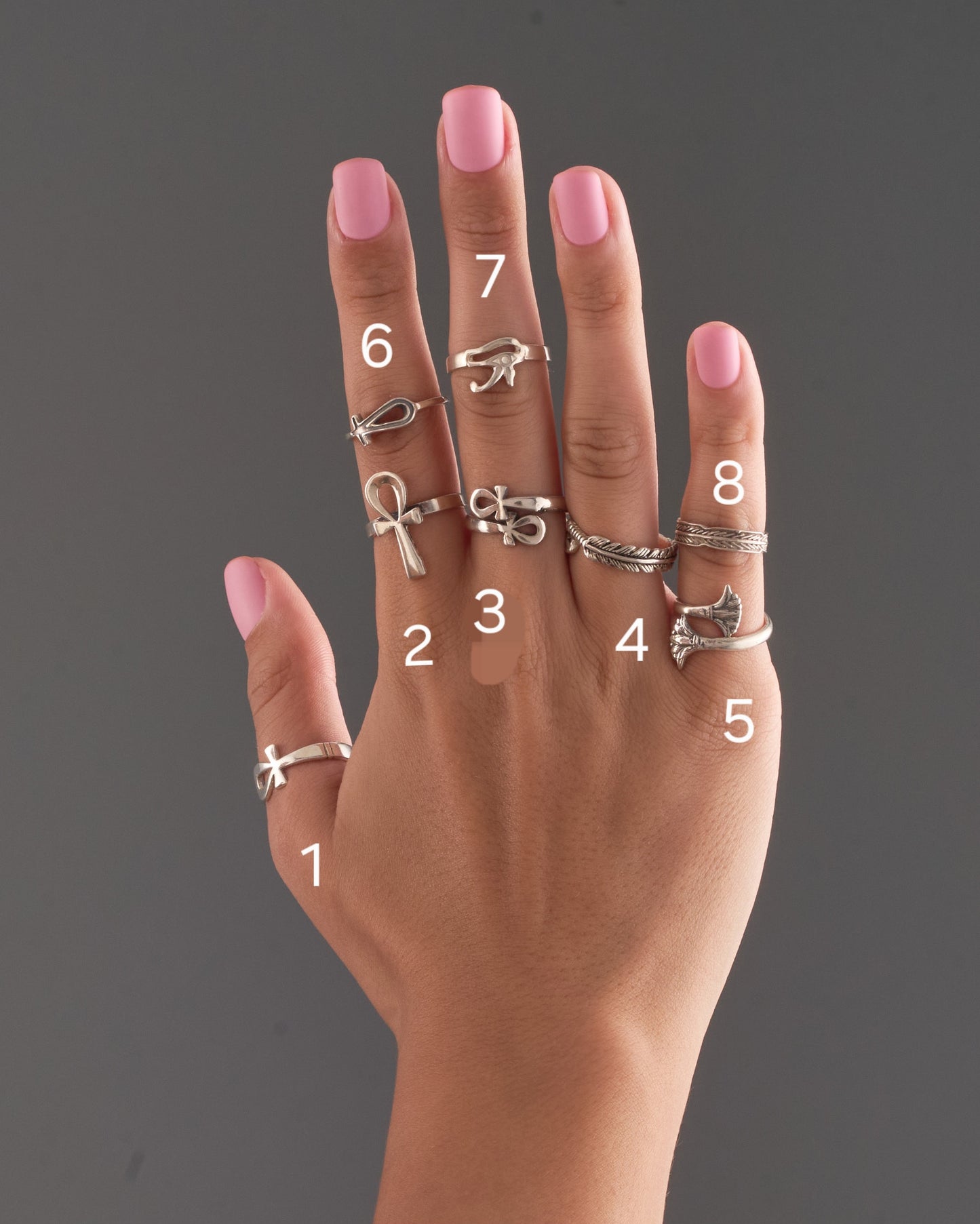 Simple ring فرعوني