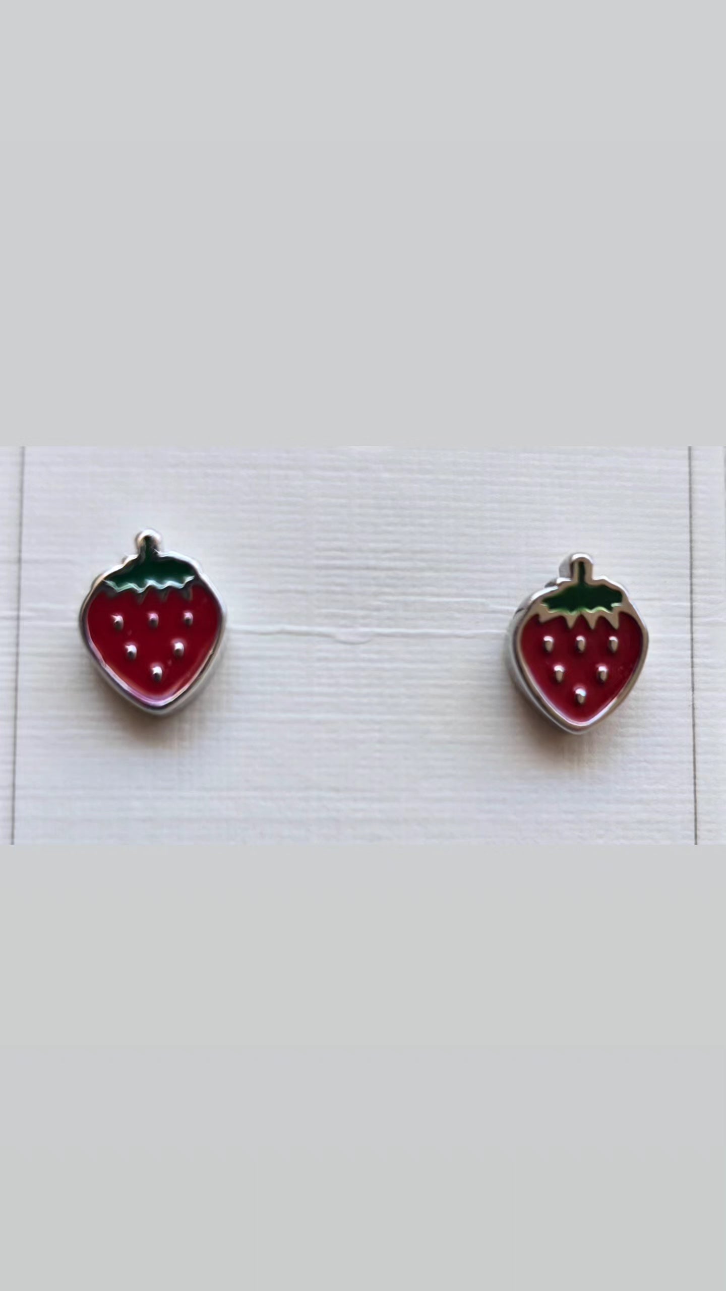 Simple earring silver 3