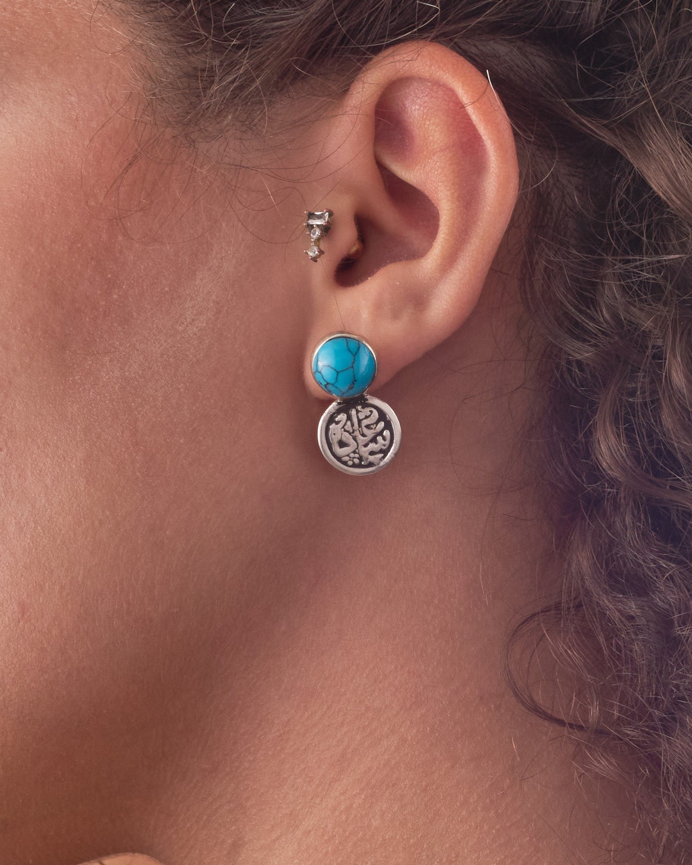 Earring word & color