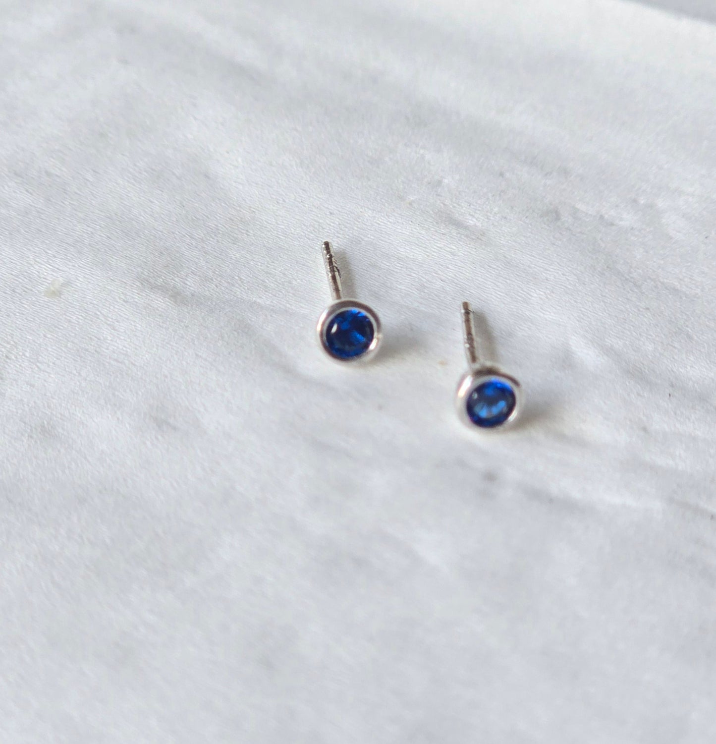 Simple earring silver 1