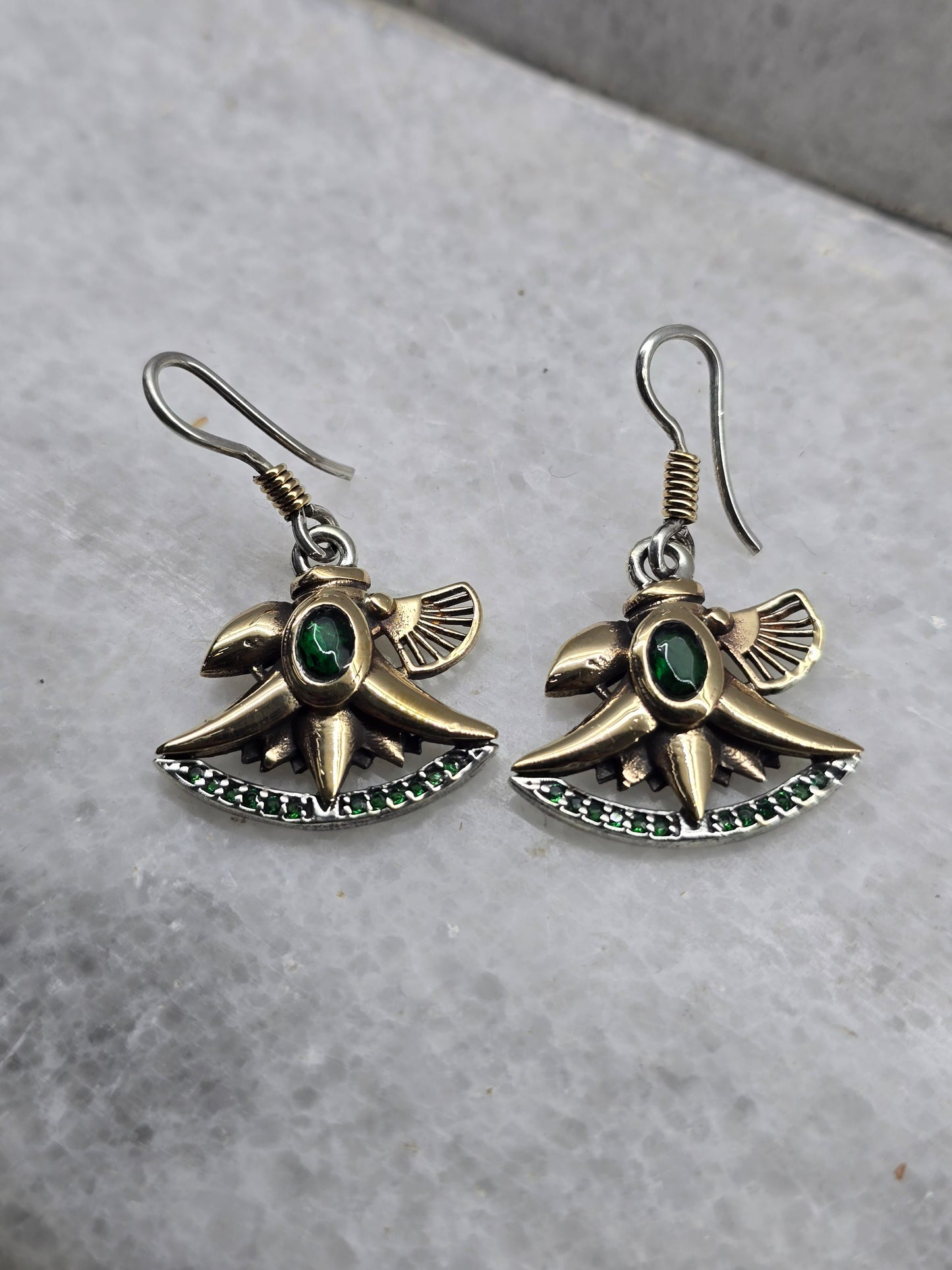 Louts green & baby blue