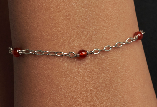 Brown beads bracelet