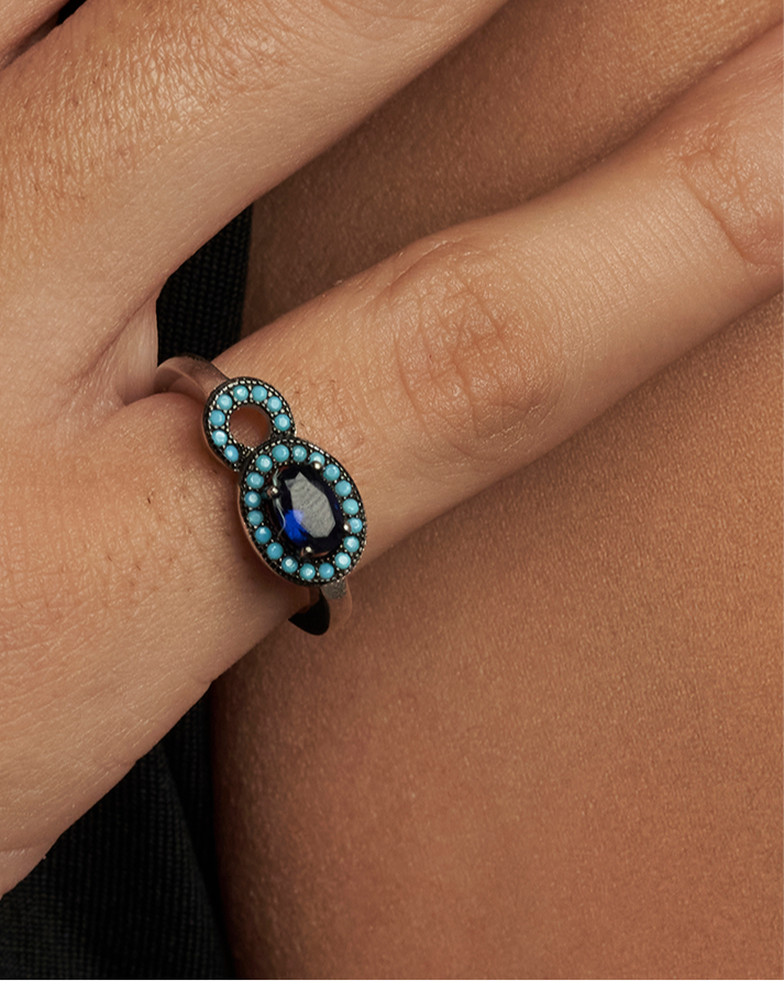 Blue rings