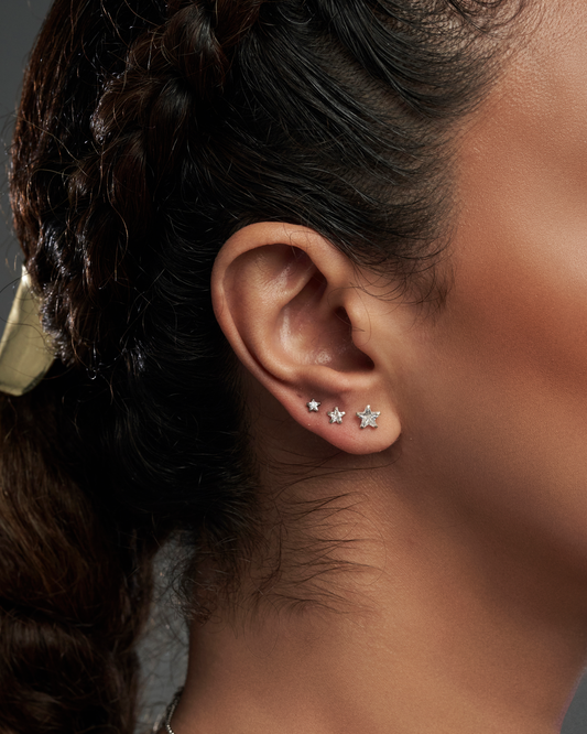 Star earrings