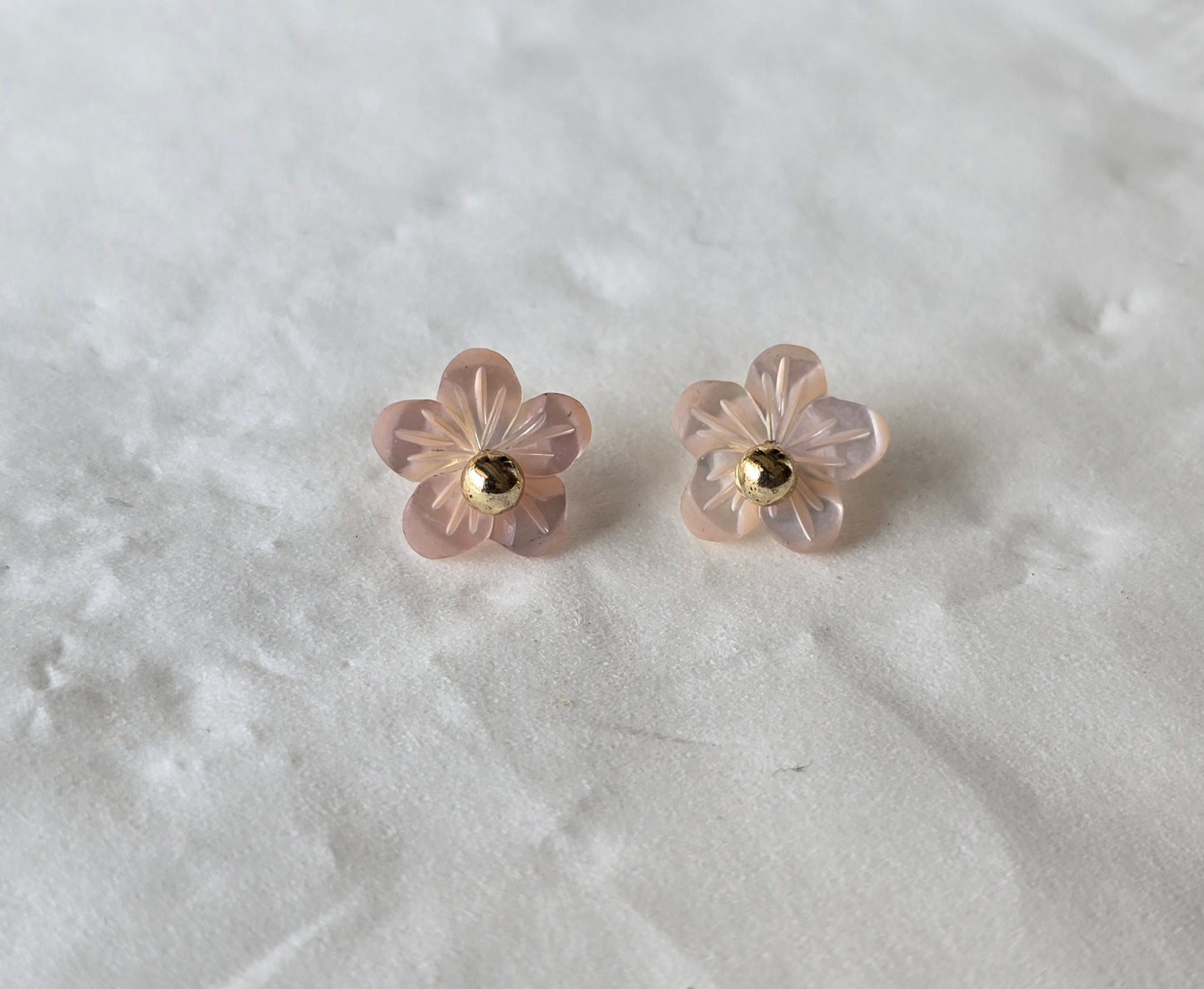 Simple earring gold 3