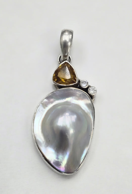 Natural stone pendant 4