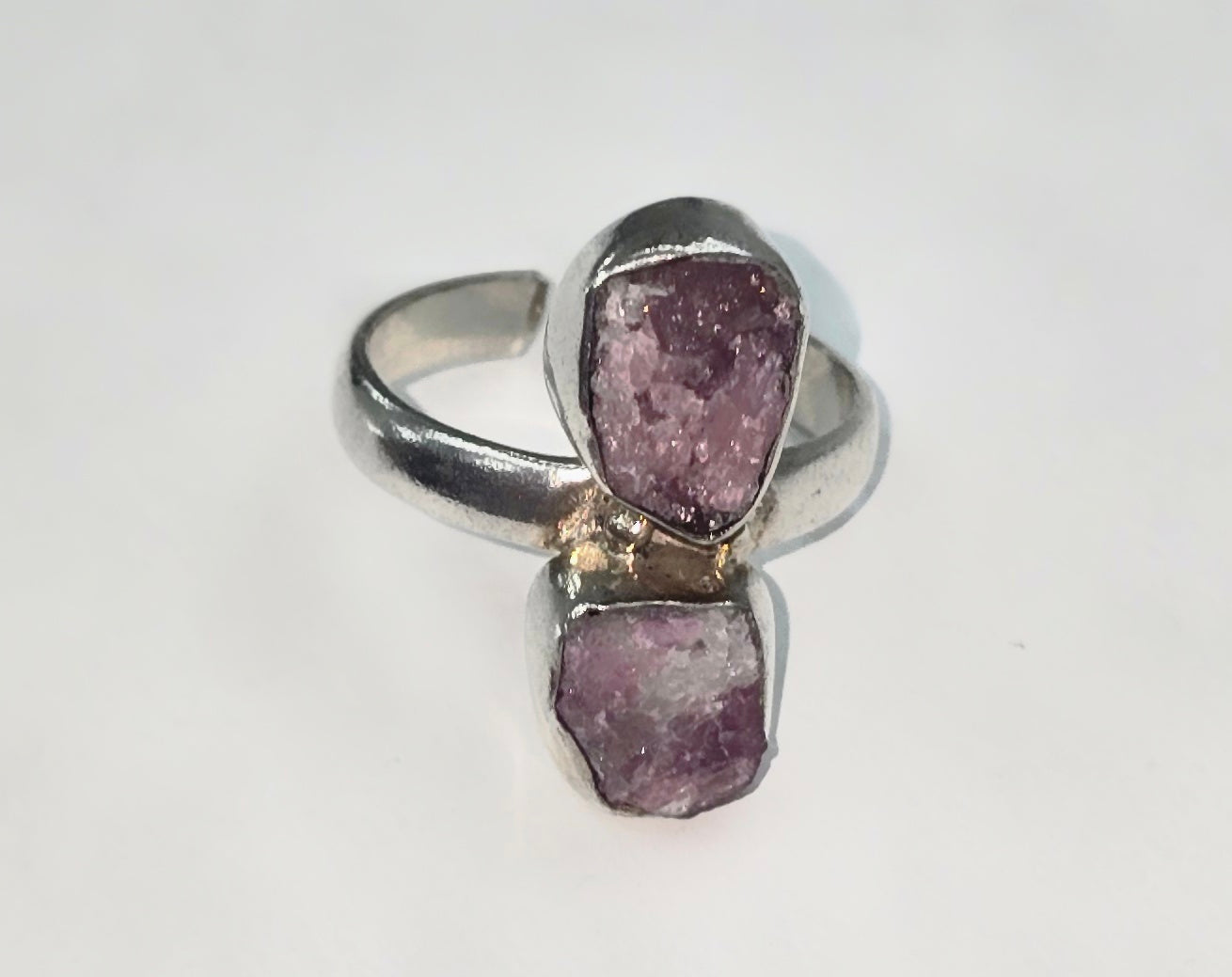 Natural stone ring 18