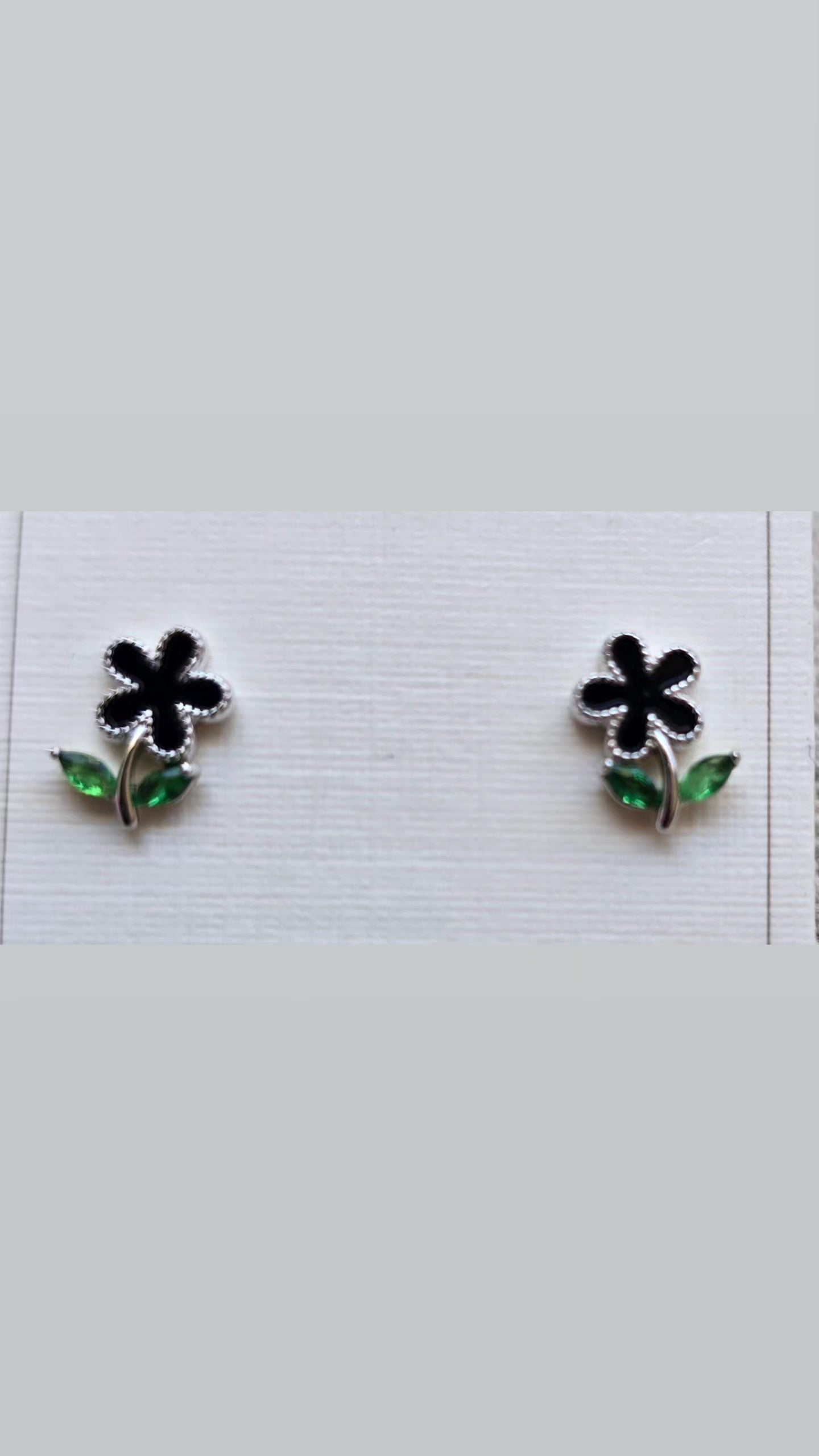 Simple earring silver 3