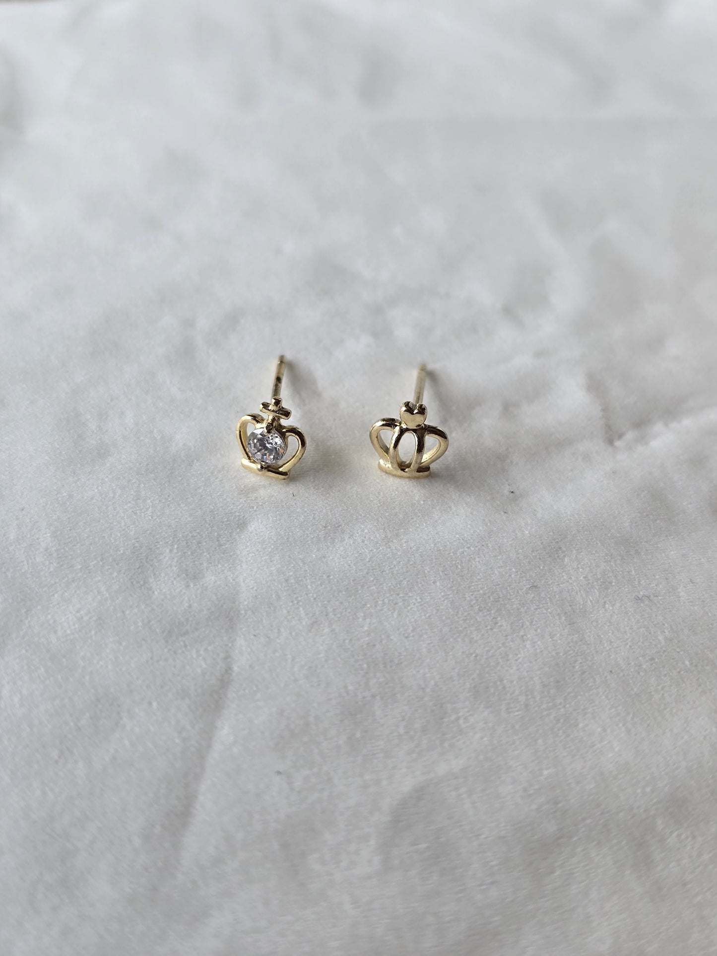 Simple earring gold 2
