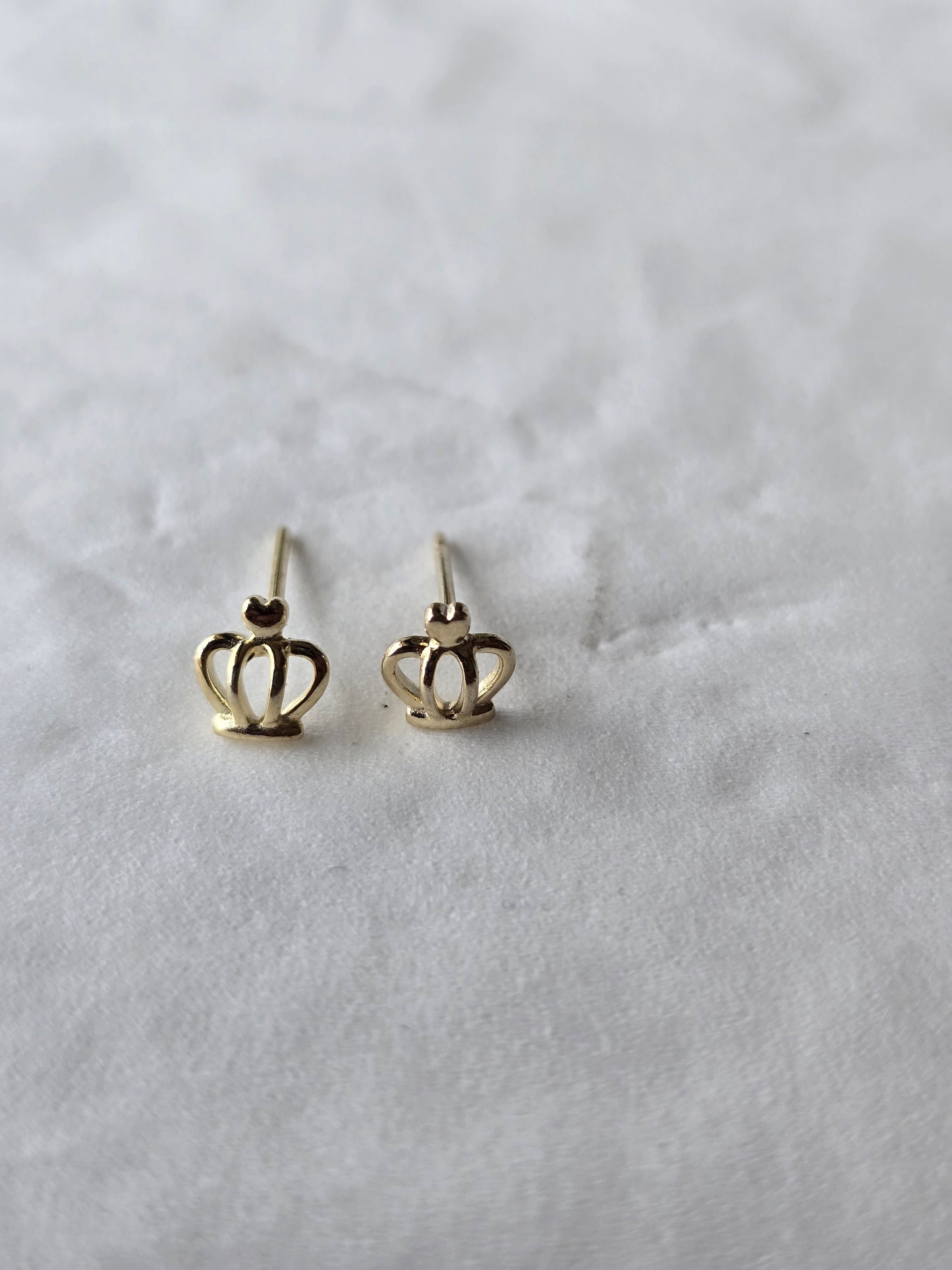 Simple earring gold 2