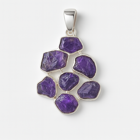 Natural stone pendant 16