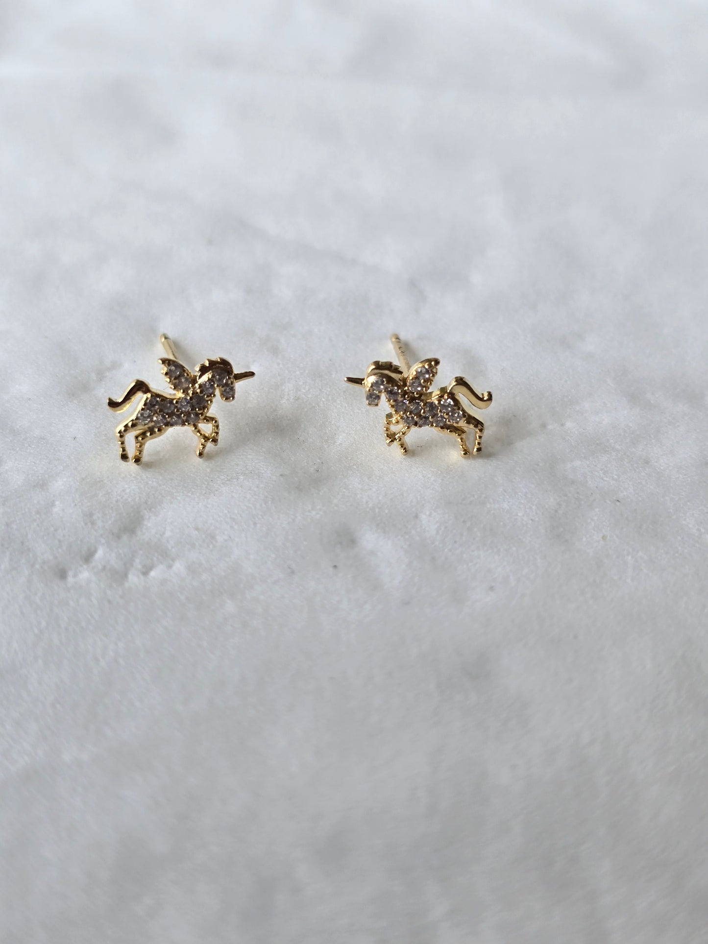 Simple earring gold 4