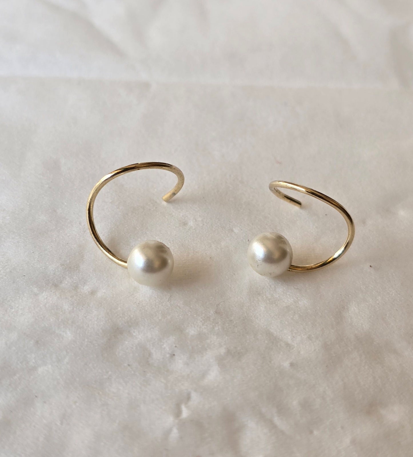 Simple earring gold 5