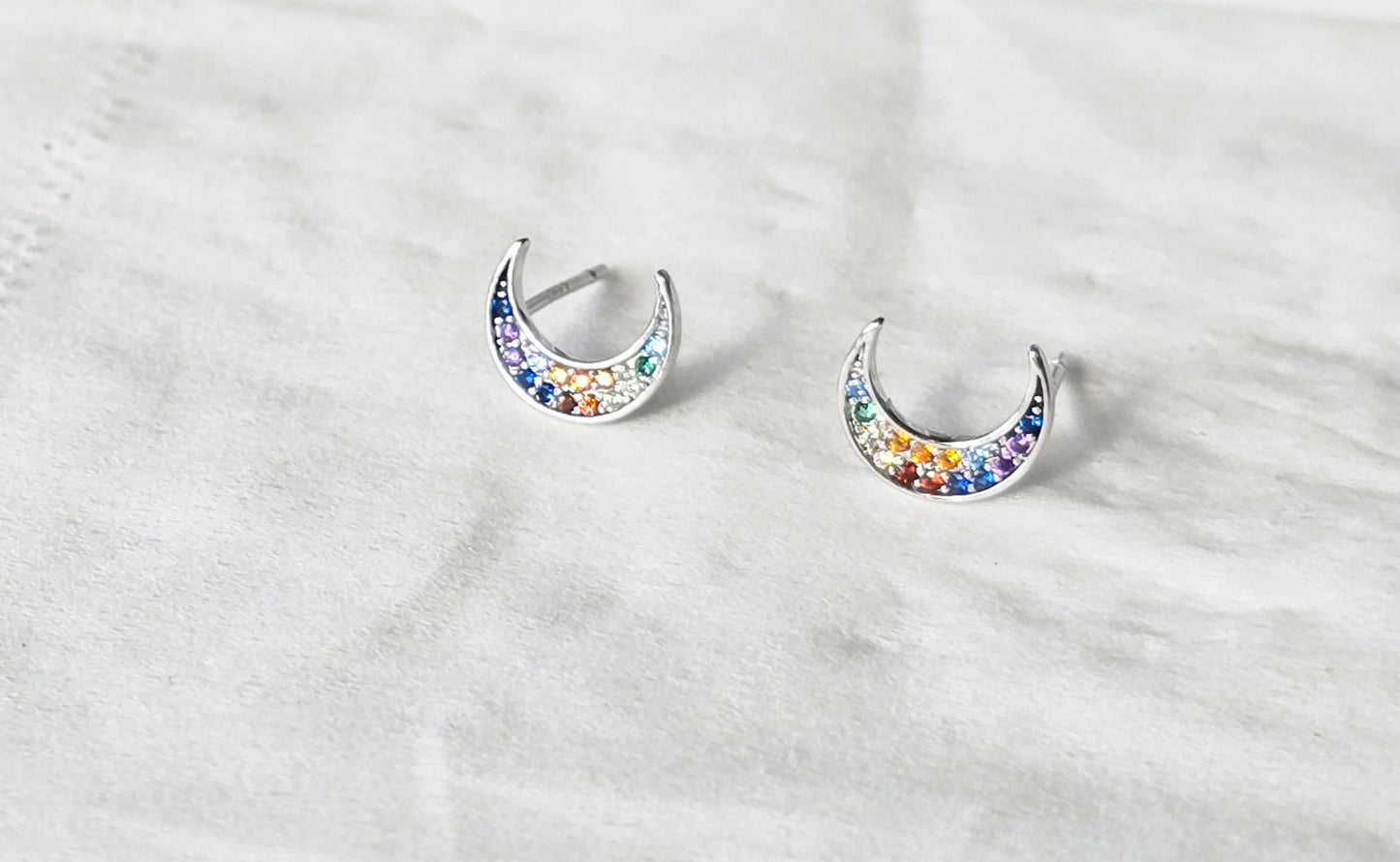 Simple earring silver 2