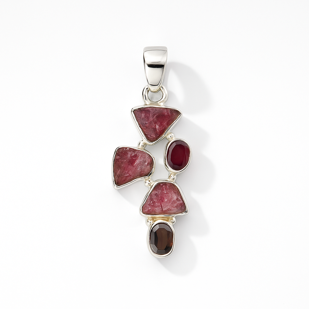 Natural stone pendant 10
