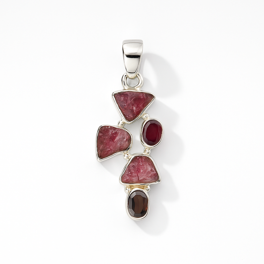 Natural stone pendant 10