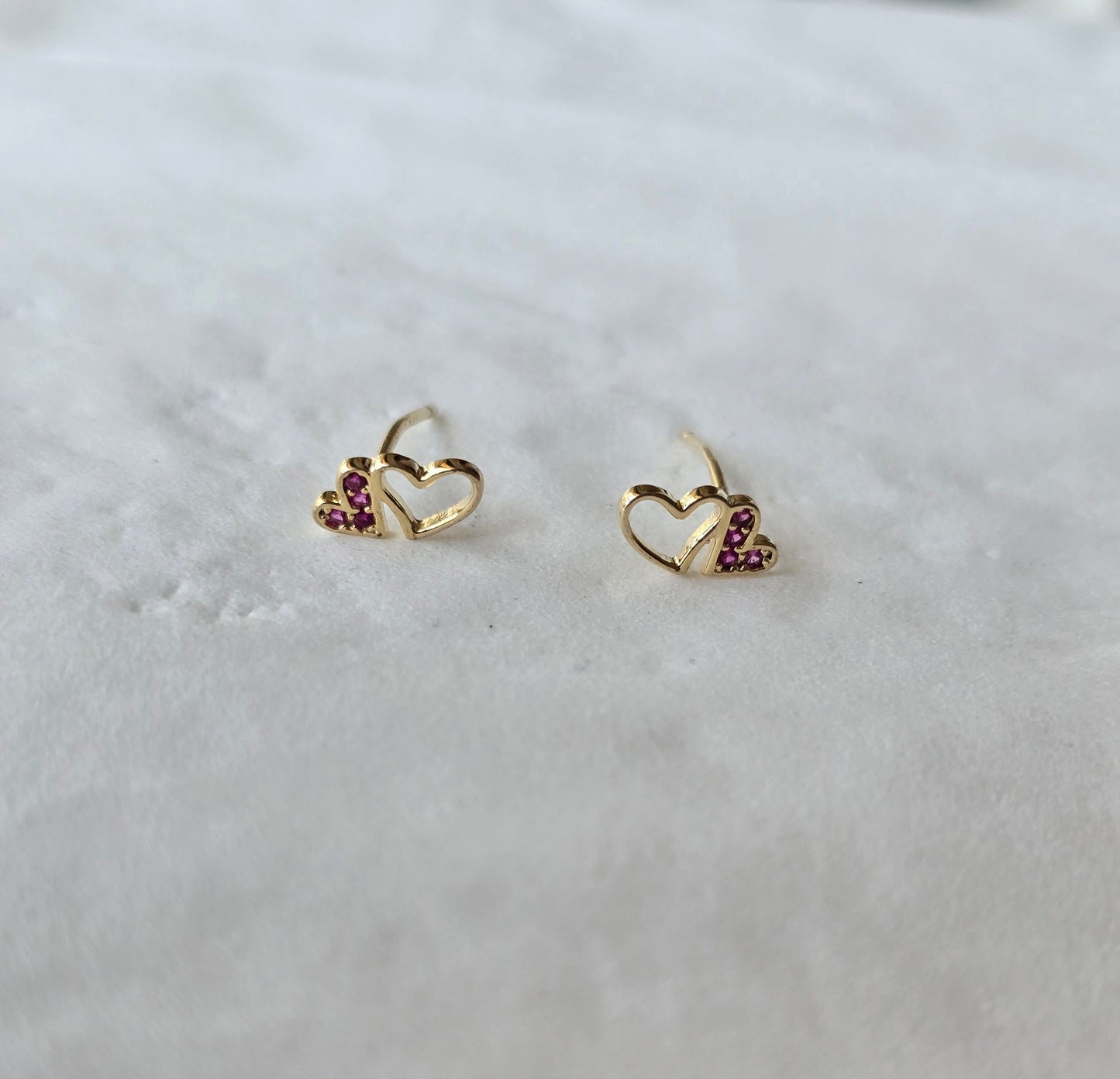 Simple earring gold 1