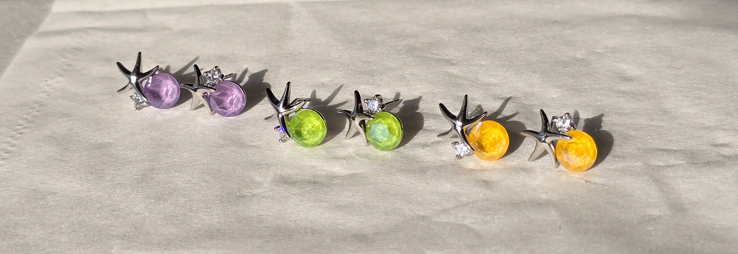 Simple earring silver 3