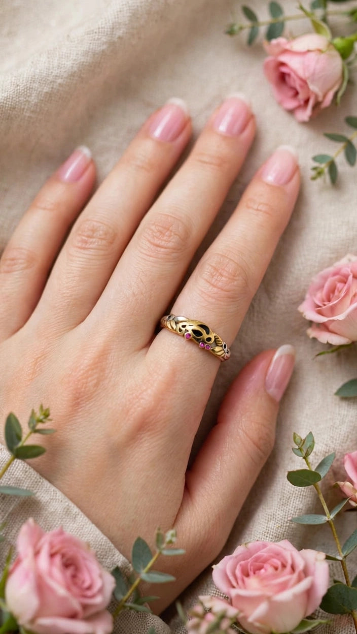 Ring gold 10