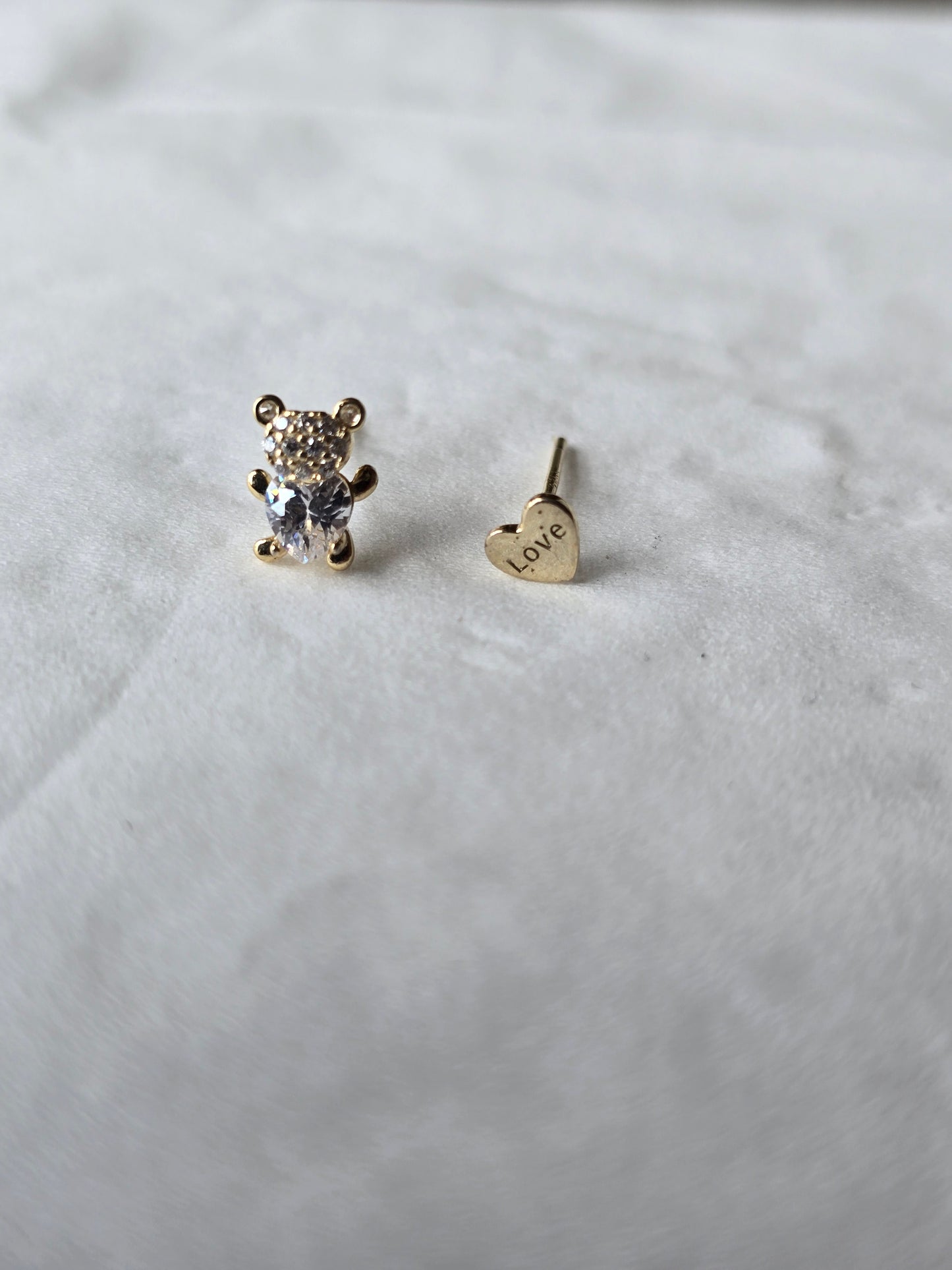 Simple earring gold 2