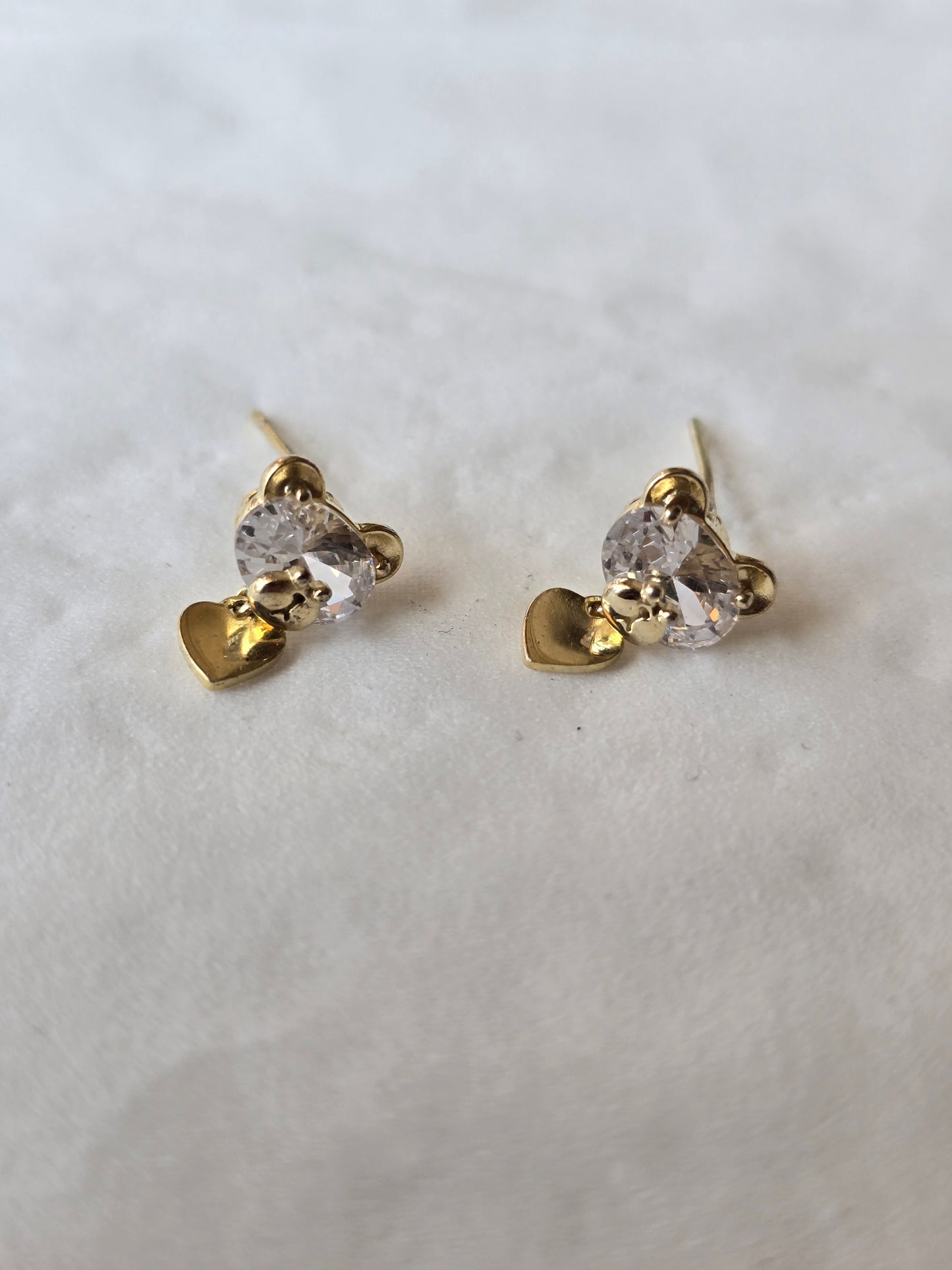 Simple earring gold 3