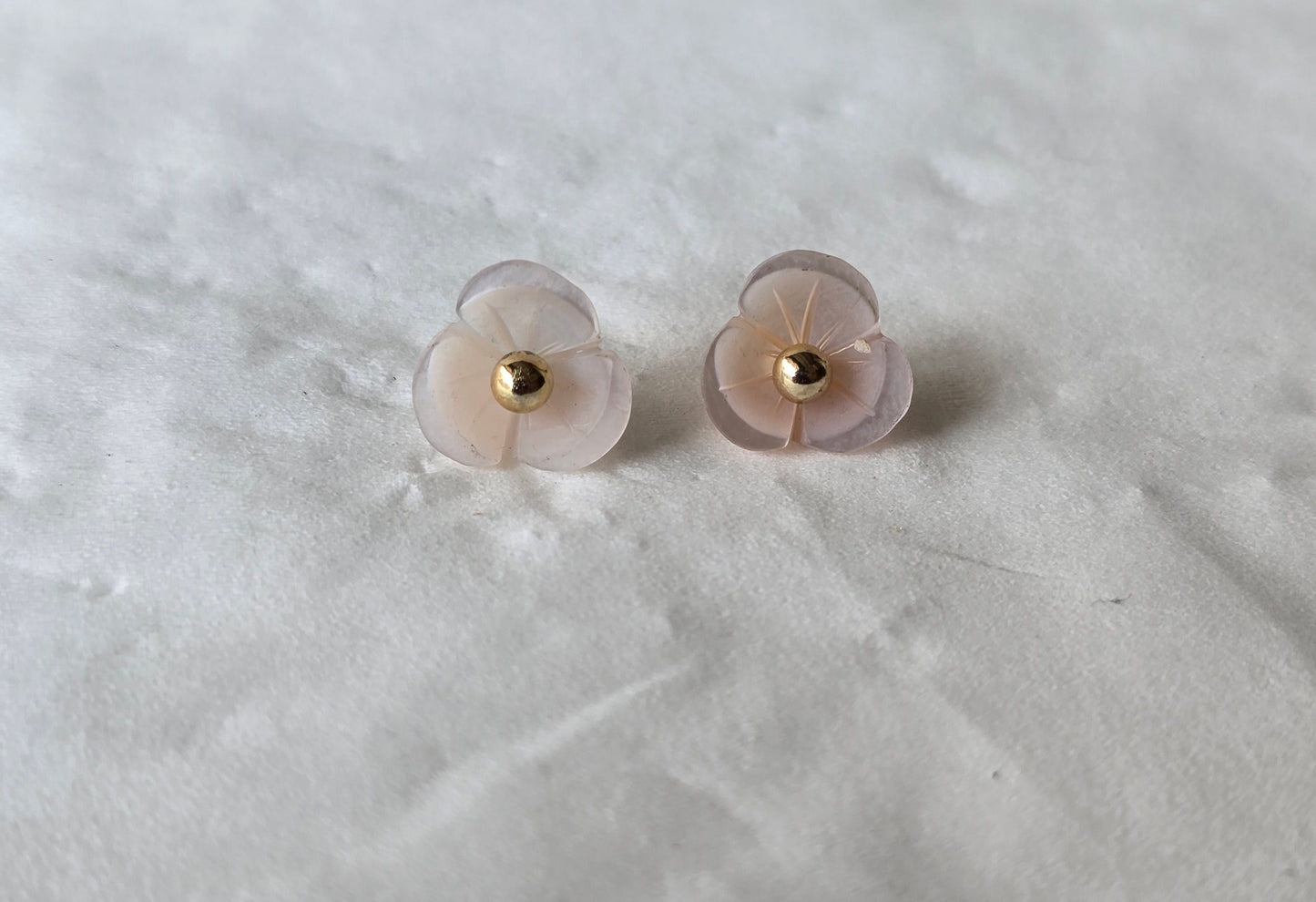 Simple earring gold 3