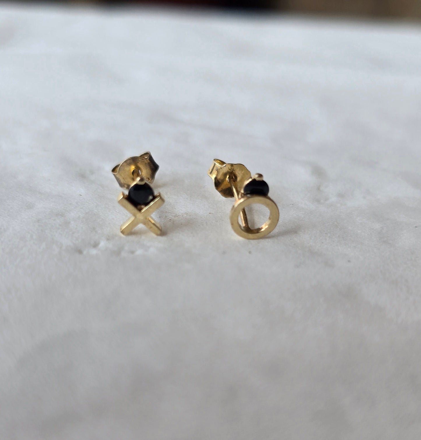 Simple earring gold 1