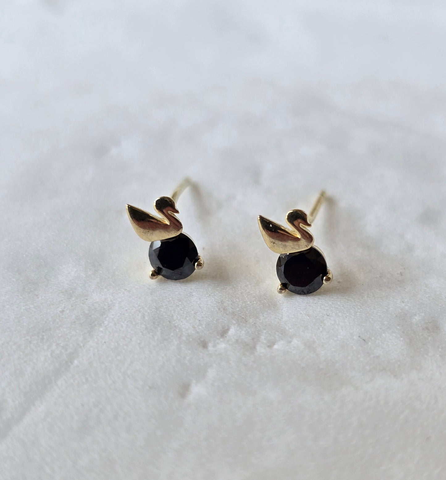 Simple earring gold 4