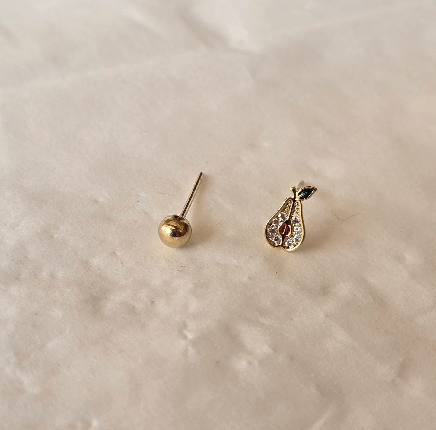 Simple earring gold 5