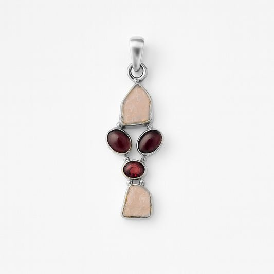 Natural stone pendant 12