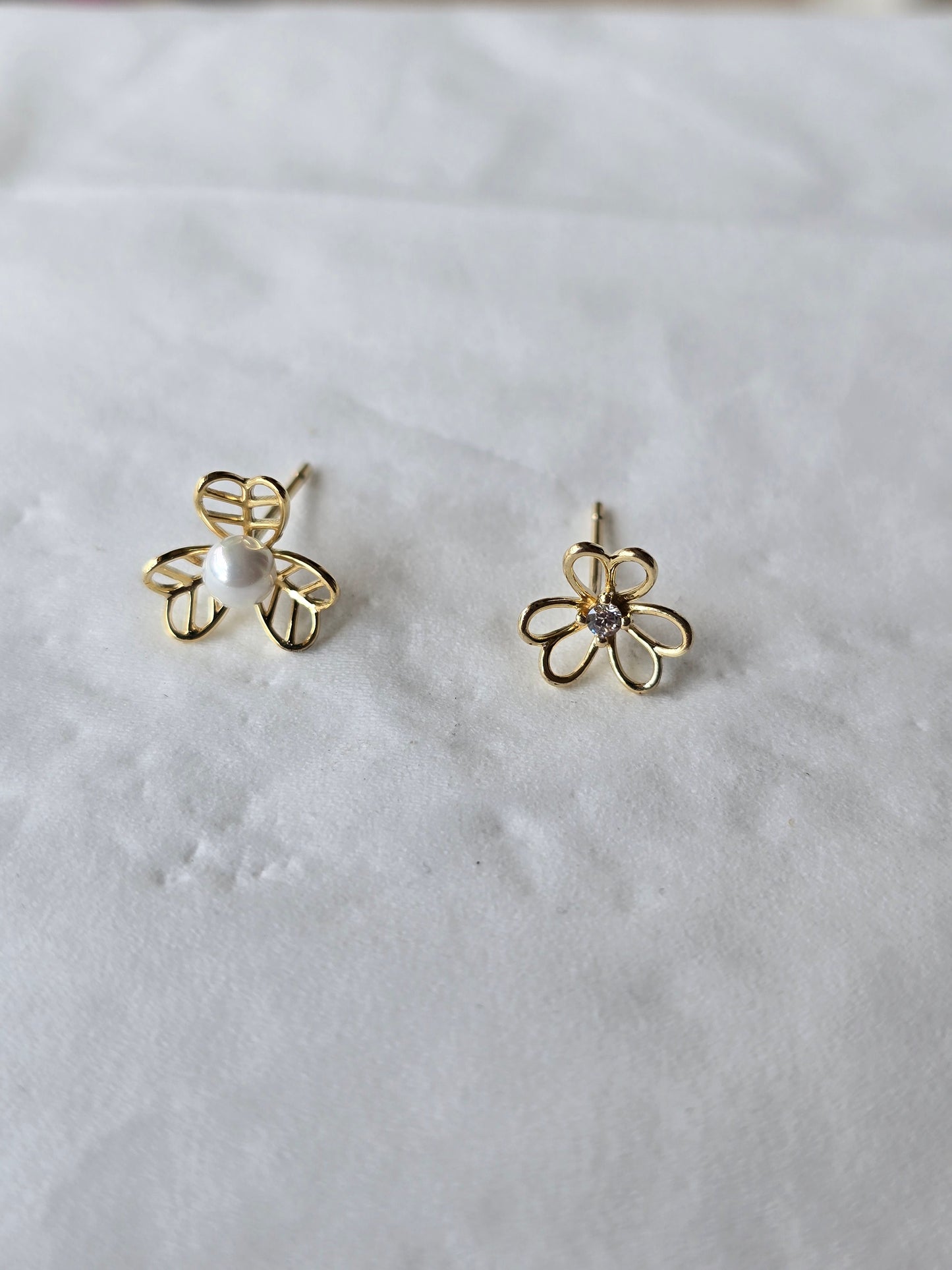 Simple earring gold 4