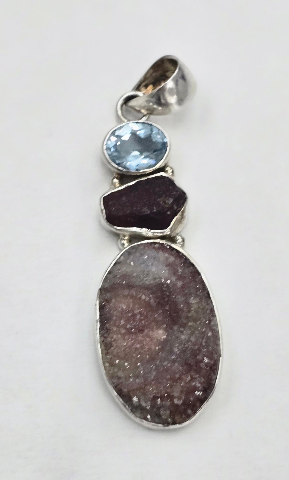 Natural stone pendant 14