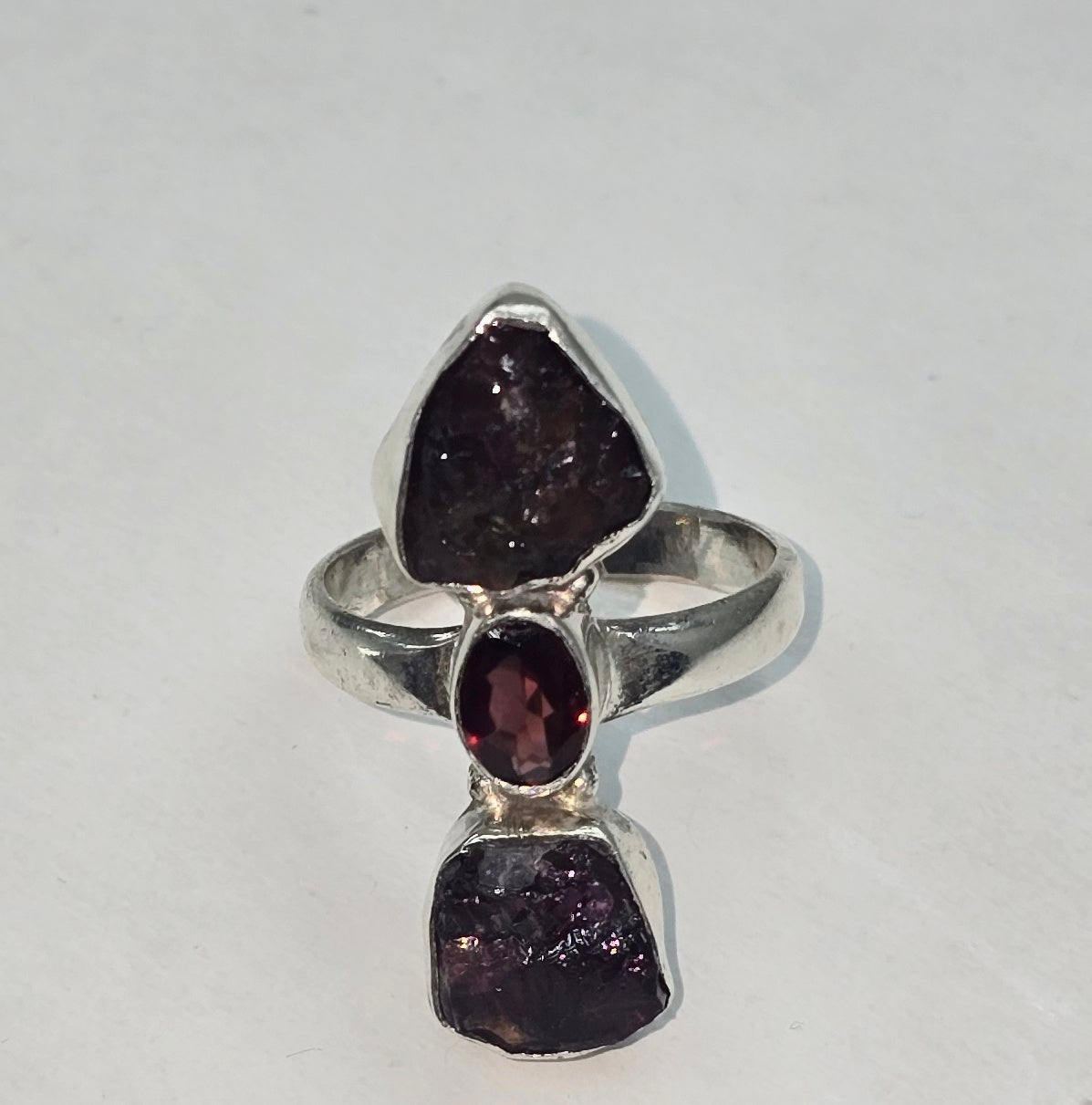 Natural stone ring 16