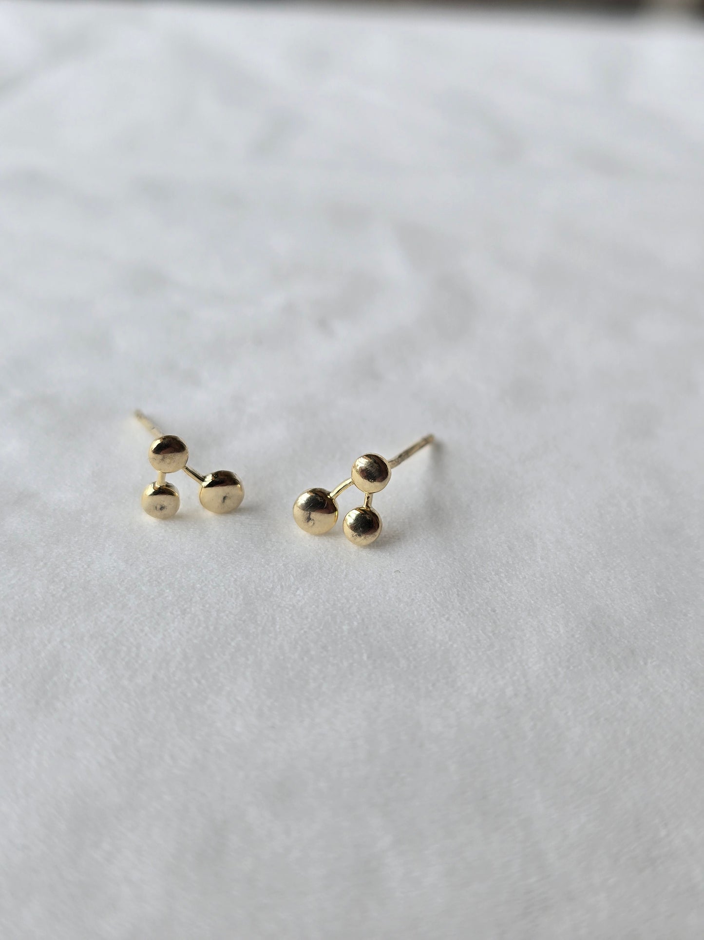Simple earring gold 1