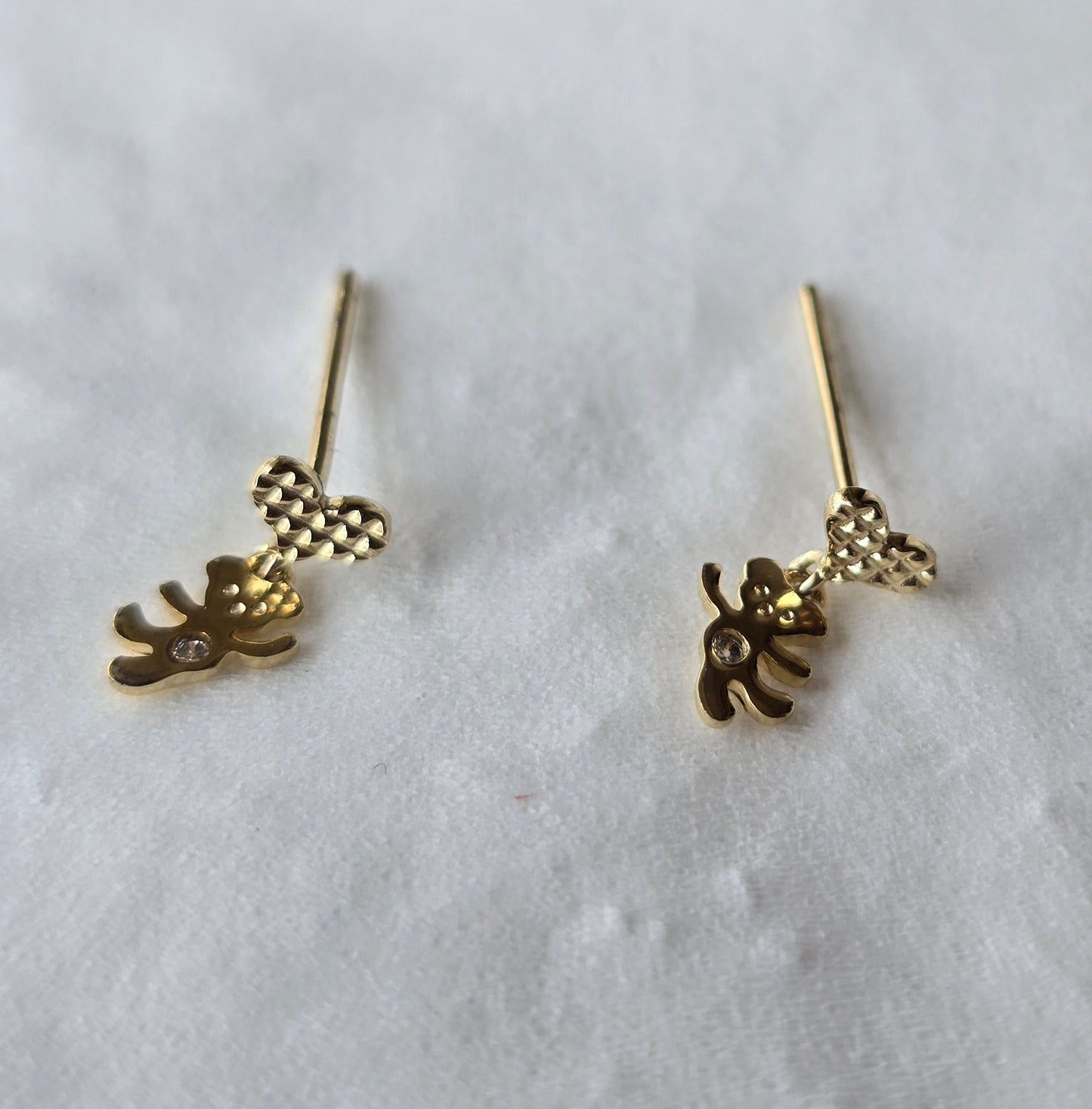 Simple earring gold 6