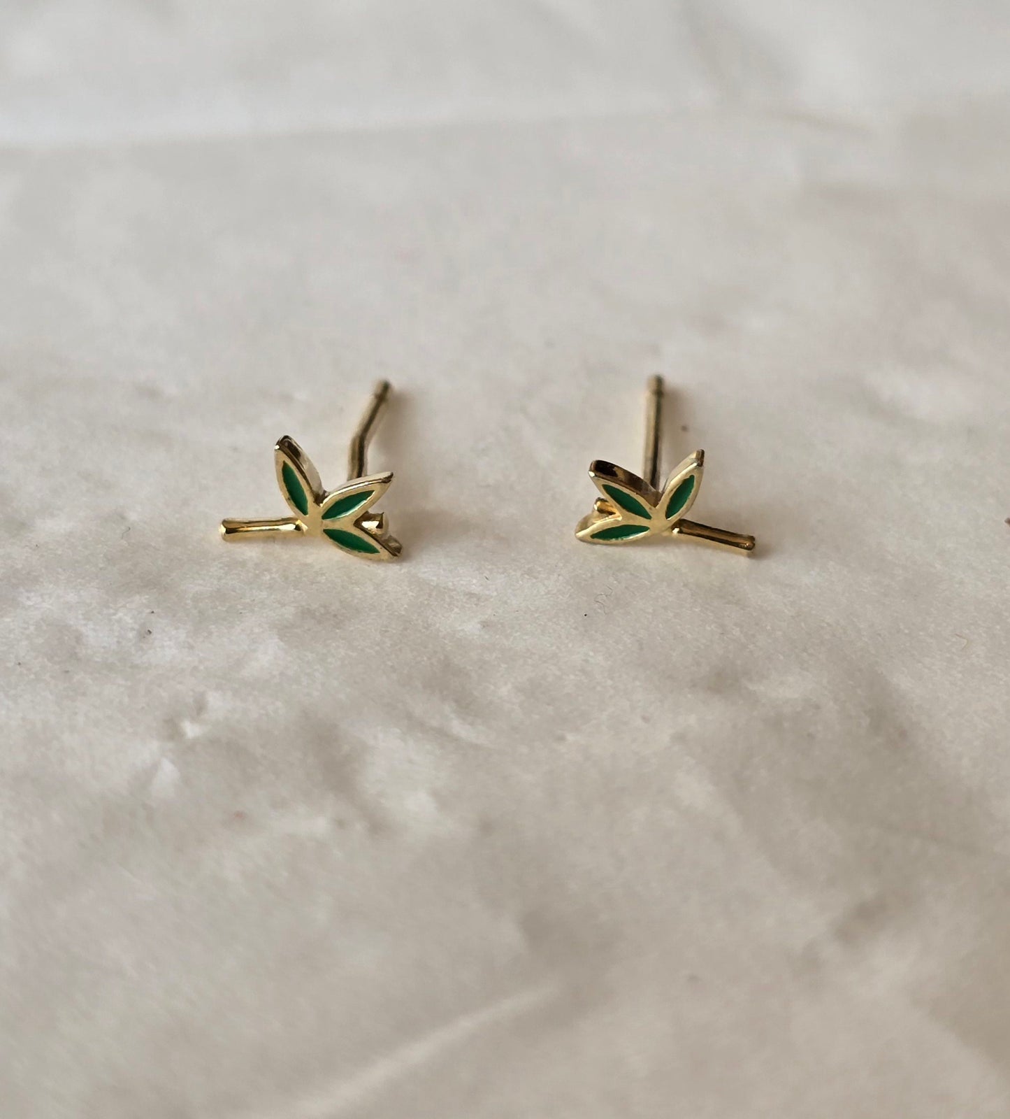 Simple earring gold 5