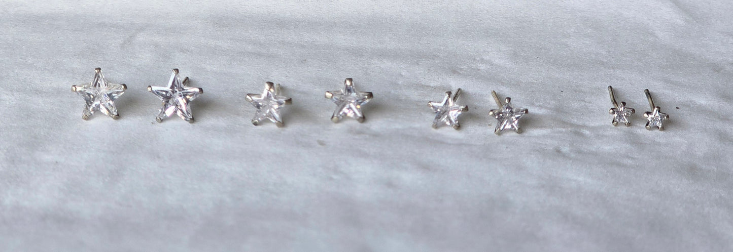 Star earrings