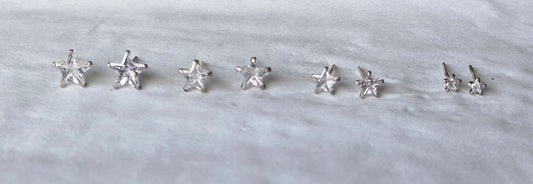 Star earrings