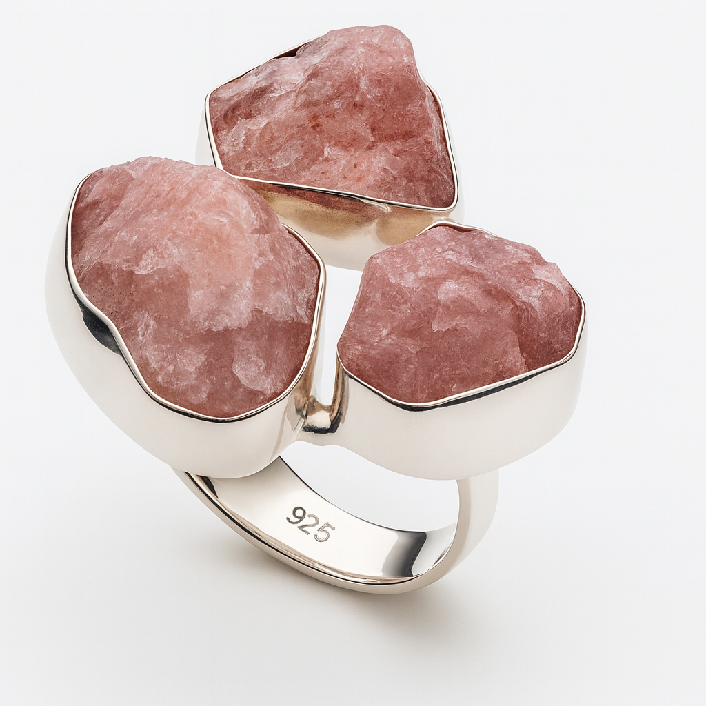 Natural stone ring 12