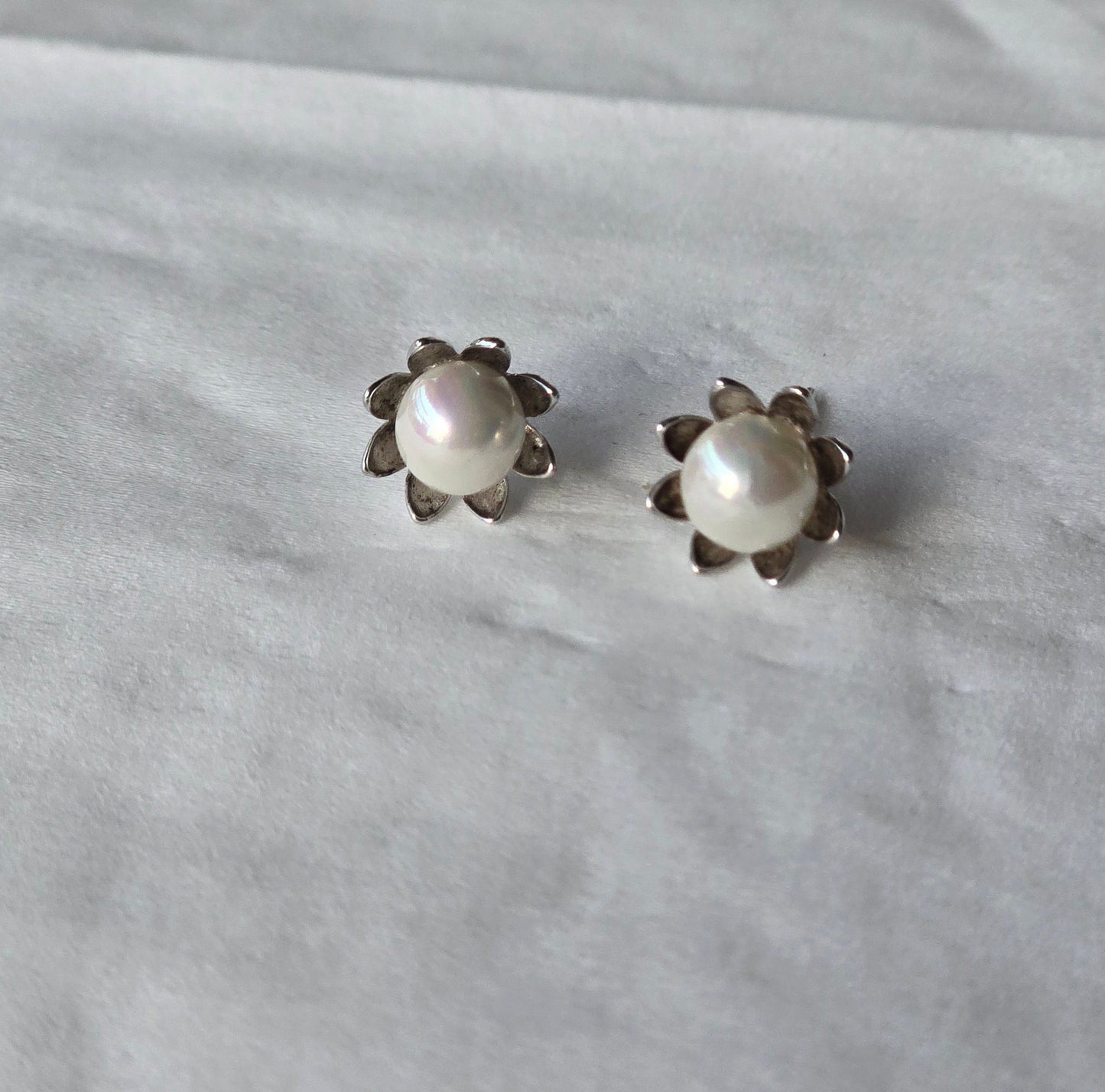 Simple earring silver 3