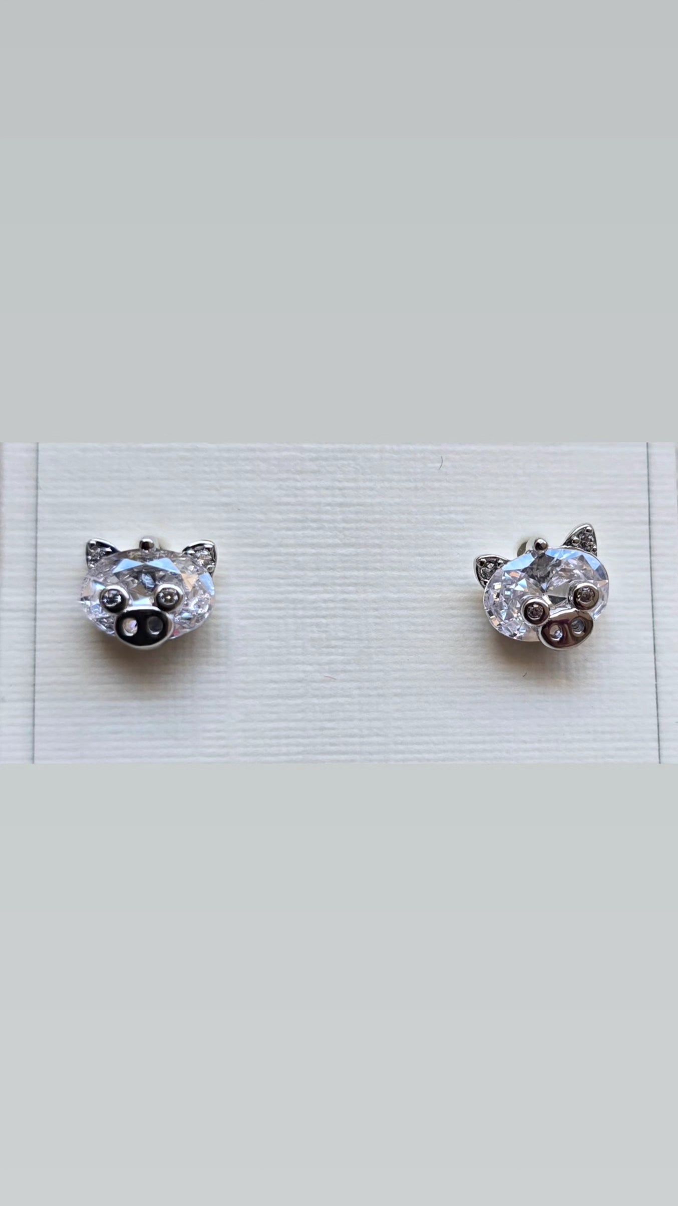Simple earring silver 3