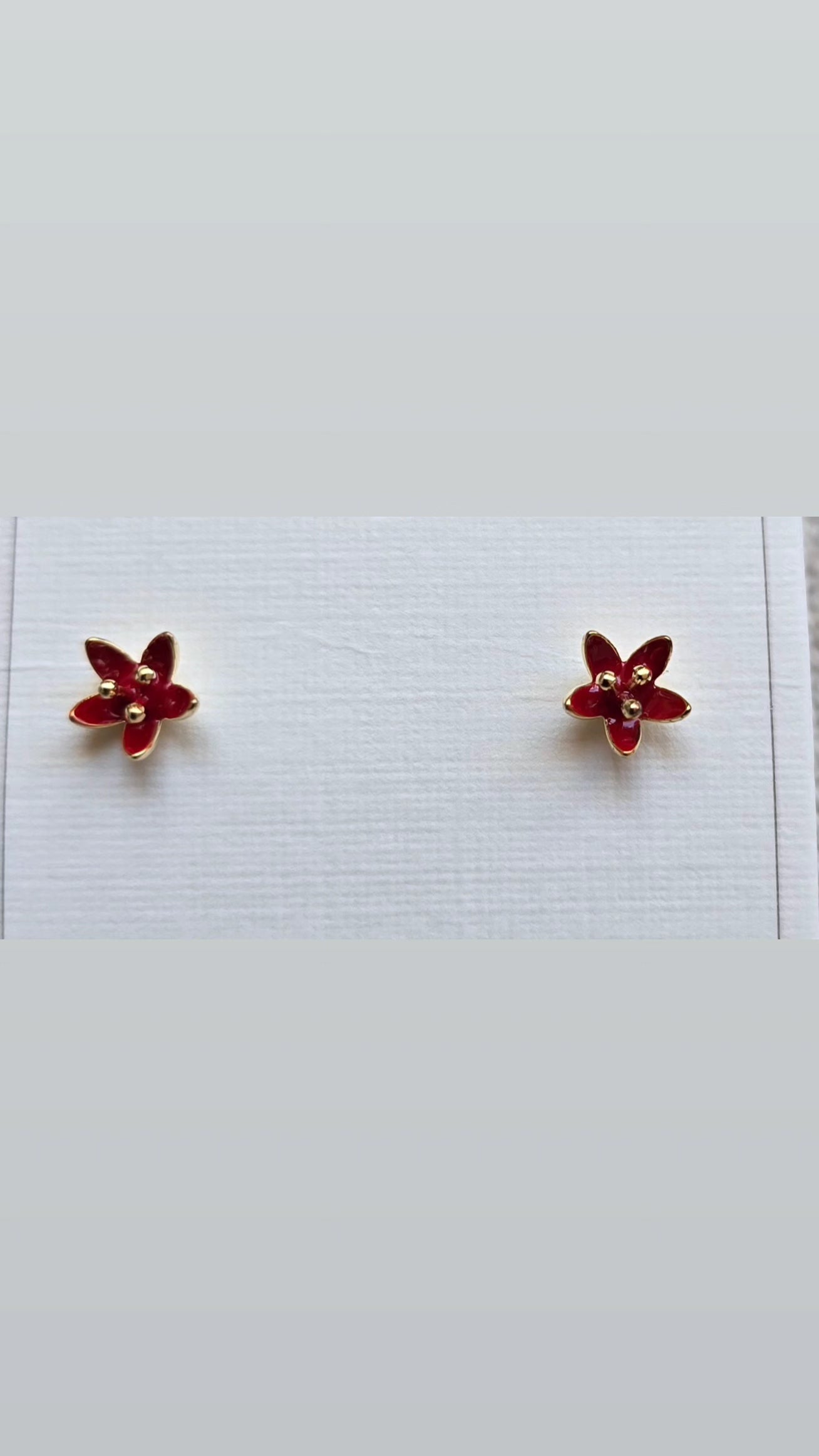 Simple earring gold 5
