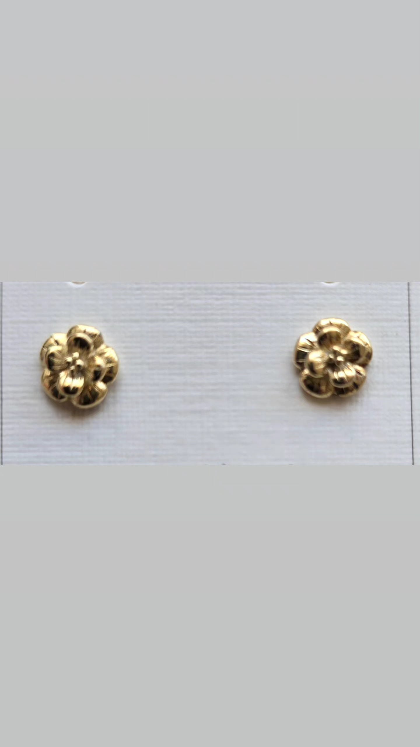 Simple earring gold 5