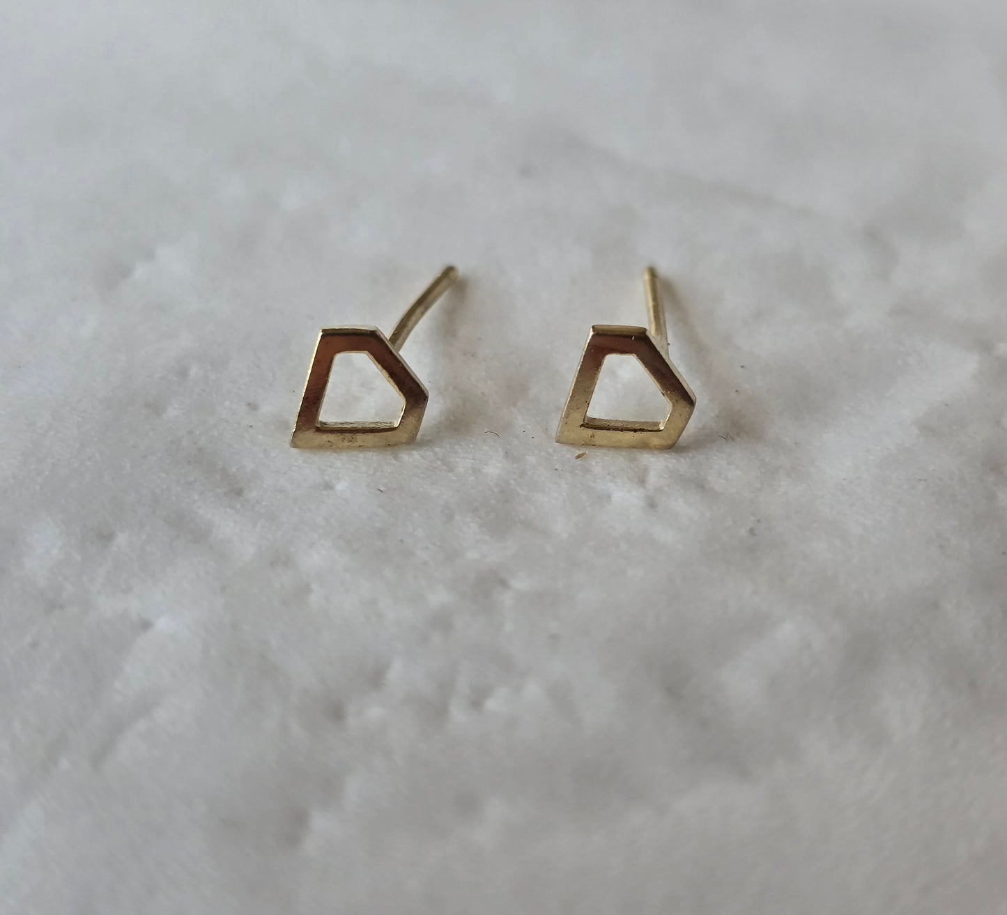 Simple earring gold 6