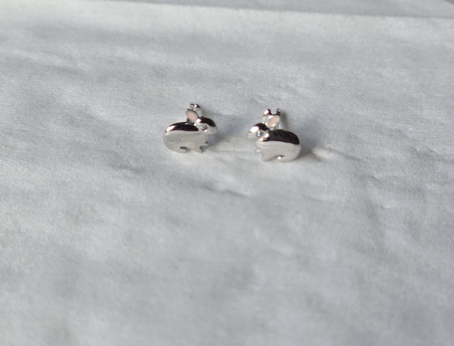 Simple earring silver 1